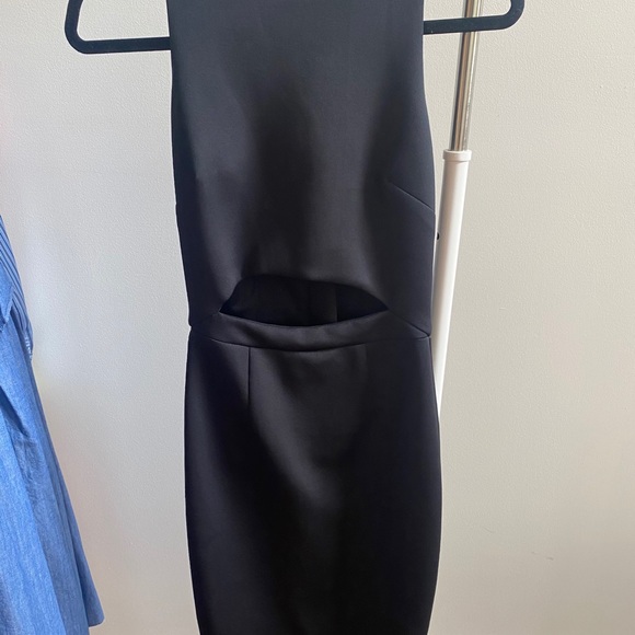 ASOS Black Cut Out Dress - Picture 3 of 4